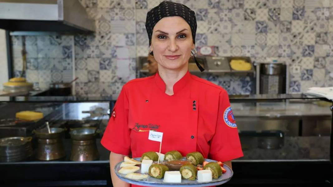 Adana’da Tatlıya Uzak Doğu Dokunuşu! Sushi Kadayıf Yapıldı 1